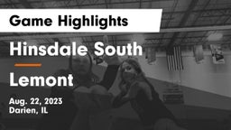 Hinsdale South  vs Lemont  Game Highlights - Aug. 22, 2023