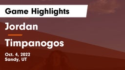 Jordan  vs Timpanogos  Game Highlights - Oct. 4, 2022