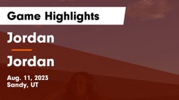 Jordan  vs Jordan  Game Highlights - Aug. 11, 2023
