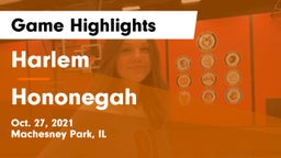 Harlem  vs Hononegah  Game Highlights - Oct. 27, 2021