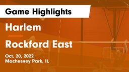 Harlem  vs Rockford East  Game Highlights - Oct. 20, 2022
