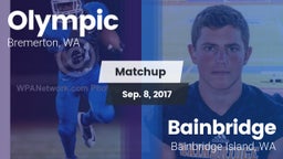 Matchup: Olympic  vs. Bainbridge  2017