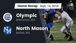 Recap: Olympic  vs. North Mason  2018