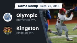 Recap: Olympic  vs. Kingston  2018