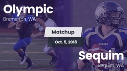 Matchup: Olympic  vs. Sequim  2018