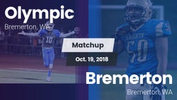 Matchup: Olympic  vs. Bremerton  2018