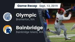 Recap: Olympic  vs. Bainbridge  2019