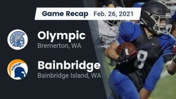 Recap: Olympic  vs. Bainbridge  2021