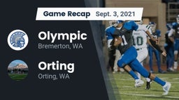 Recap: Olympic  vs. Orting  2021