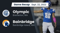 Recap: Olympic  vs. Bainbridge  2022