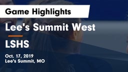 Lee's Summit West  vs LSHS Game Highlights - Oct. 17, 2019