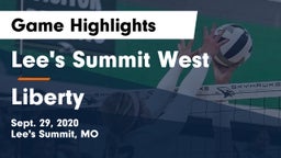 Lee's Summit West  vs Liberty  Game Highlights - Sept. 29, 2020