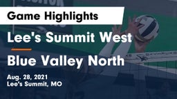 Lee's Summit West  vs Blue Valley North Game Highlights - Aug. 28, 2021