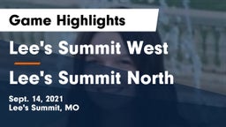 Lee's Summit West  vs Lee's Summit North  Game Highlights - Sept. 14, 2021