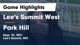 Lee's Summit West  vs Park Hill  Game Highlights - Sept. 23, 2021
