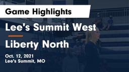 Lee's Summit West  vs Liberty North  Game Highlights - Oct. 12, 2021