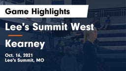 Lee's Summit West  vs Kearney  Game Highlights - Oct. 16, 2021