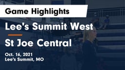 Lee's Summit West  vs St Joe Central Game Highlights - Oct. 16, 2021