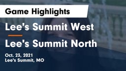 Lee's Summit West  vs Lee's Summit North  Game Highlights - Oct. 23, 2021