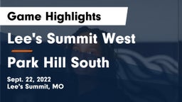 Lee's Summit West  vs Park Hill South  Game Highlights - Sept. 22, 2022