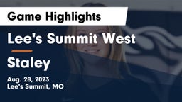 Lee's Summit West  vs Staley  Game Highlights - Aug. 28, 2023
