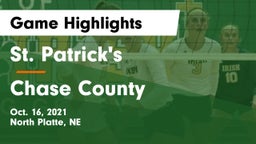 St. Patrick's  vs Chase County  Game Highlights - Oct. 16, 2021