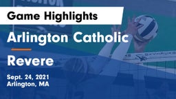 Arlington Catholic  vs Revere  Game Highlights - Sept. 24, 2021