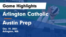 Arlington Catholic  vs Austin Prep Game Highlights - Oct. 19, 2021