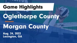 Oglethorpe County  vs Morgan County  Game Highlights - Aug. 24, 2022