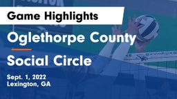 Oglethorpe County  vs Social Circle  Game Highlights - Sept. 1, 2022