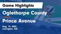 Oglethorpe County  vs Prince Avenue  Game Highlights - Aug. 15, 2023