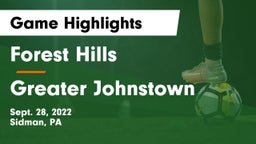 Forest Hills  vs Greater Johnstown Game Highlights - Sept. 28, 2022