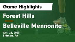 Forest Hills  vs Belleville Mennonite Game Highlights - Oct. 26, 2023