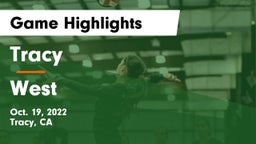 Tracy  vs West  Game Highlights - Oct. 19, 2022