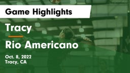 Tracy  vs Rio Americano  Game Highlights - Oct. 8, 2022