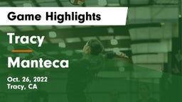 Tracy  vs Manteca  Game Highlights - Oct. 26, 2022
