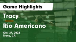 Tracy  vs Rio Americano  Game Highlights - Oct. 27, 2022