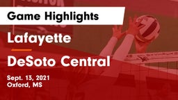 Lafayette  vs DeSoto Central  Game Highlights - Sept. 13, 2021