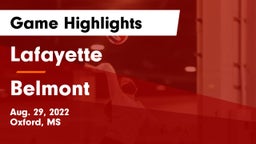 Lafayette  vs Belmont  Game Highlights - Aug. 29, 2022