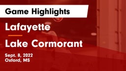 Lafayette  vs Lake Cormorant Game Highlights - Sept. 8, 2022