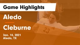 Aledo  vs Cleburne  Game Highlights - Jan. 14, 2021