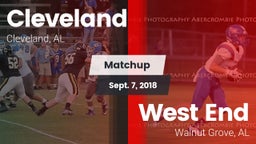 Matchup: Cleveland High vs. West End  2018