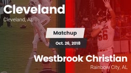 Matchup: Cleveland High vs. Westbrook Christian  2018