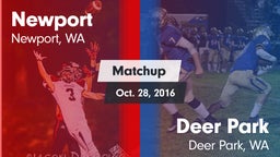 Matchup: Newport  vs. Deer Park  2016