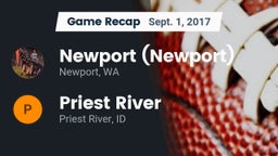 Recap: Newport  (Newport) vs. Priest River  2017