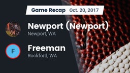 Recap: Newport  (Newport) vs. Freeman  2017