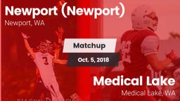 Matchup: Newport  vs. Medical Lake  2018