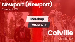 Matchup: Newport  vs. Colville  2018