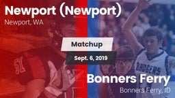 Matchup: Newport  vs. Bonners Ferry  2019