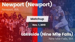 Matchup: Newport  vs. Lakeside  (Nine Mile Falls) 2019